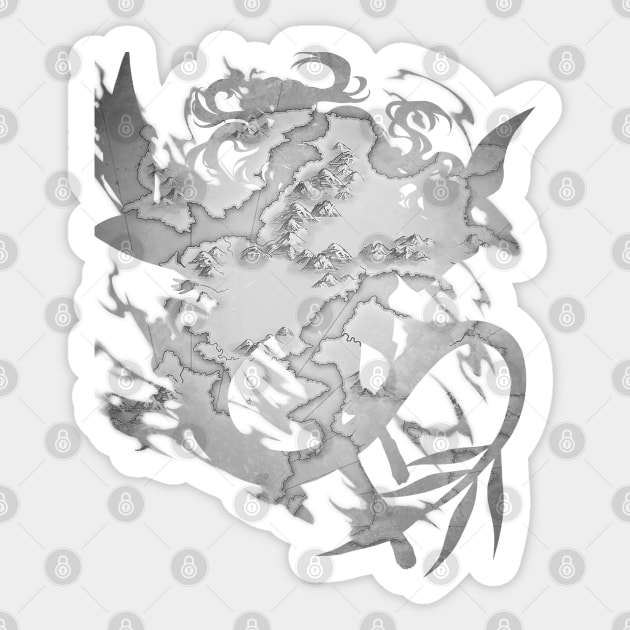 Corrin: Wailing Soul Sticker by Raven's Secret Shop